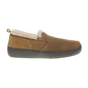 HideAways by LB Evans Mens Roderic Scuff Casual Slippers Casual - Brown