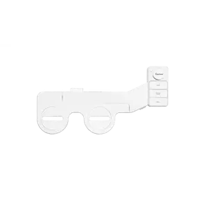 BG5200-DW Toilet Bidet Attachment Front & Back Wash Nozzle Eliminates Water Mess Quick Release Clean Button Ambient Spray Easy Install