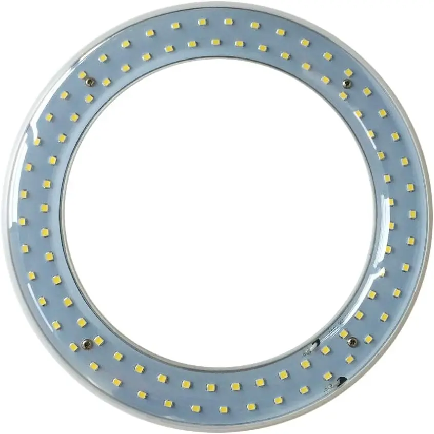 T9 LED Circline Light Bulb, 8 Inch 1600LM LED Circular Light, 13W Clear Cover 6000K Daylight Replacement for FC8T9/CW 22-Watt Fluorescent Circular Bulb(FC8T9/CW), Ballast Bypass Required