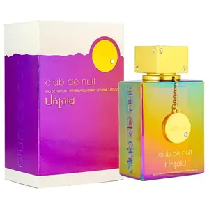 Armaf Club de Nuit Untold Aromatic Modern Unisex EDP Spray Fragrance, 3.6 fl oz, with Amberwood, New in Box, Aromatic Unisex Fragrance