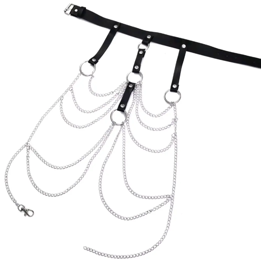 Rhinestone Body Chain Harness