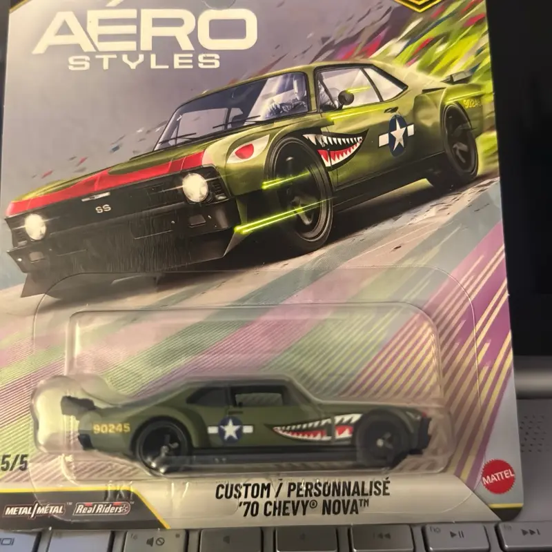 Hot wheels Aero styles custom 70 Chevy nova