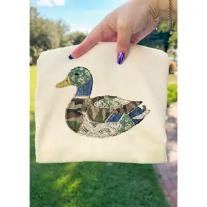 Faux Quilted Duck - Tee or Sweatshirt