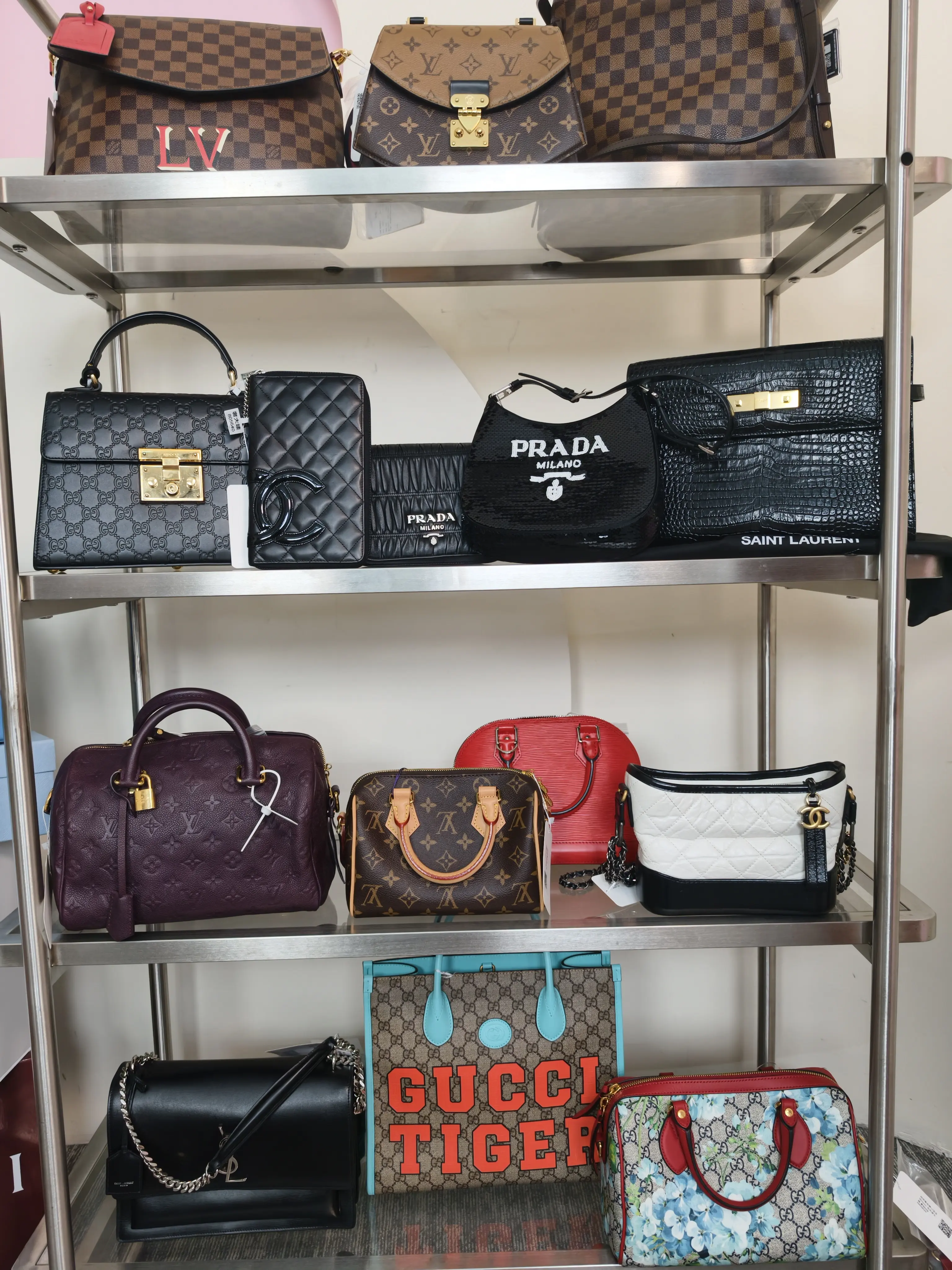 Pre-owned CHANEL Hermes LV GG YSL Bag Hunting live only (FOUND BY YOMI) 1