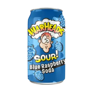 Warheads Sour Blue Raspberry Soda