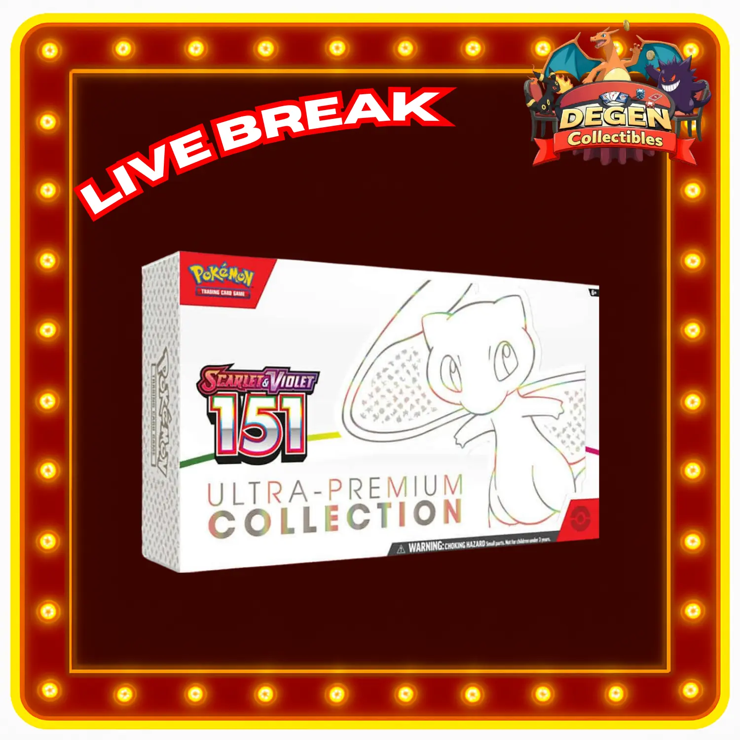 pokmon - trading card game: 151 ultra premium collection Ultra-Premium Collection American Deals TCG Premium Collection Super thick 0.50mm PET Acid 151 *ULTRA PREMIUM COLLECTION* Opening
