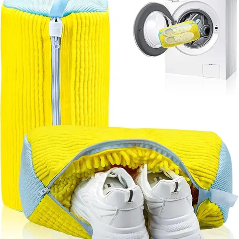 Laundry Shoe Washing Bag for Washing Machine - Protect Your Footwear during the Wash Accessories shoe washing,Mesh Accessory mesh laundry