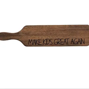 Funny Make Kids Great Again Paddle, Funny Wooden Paddle Gag Gift