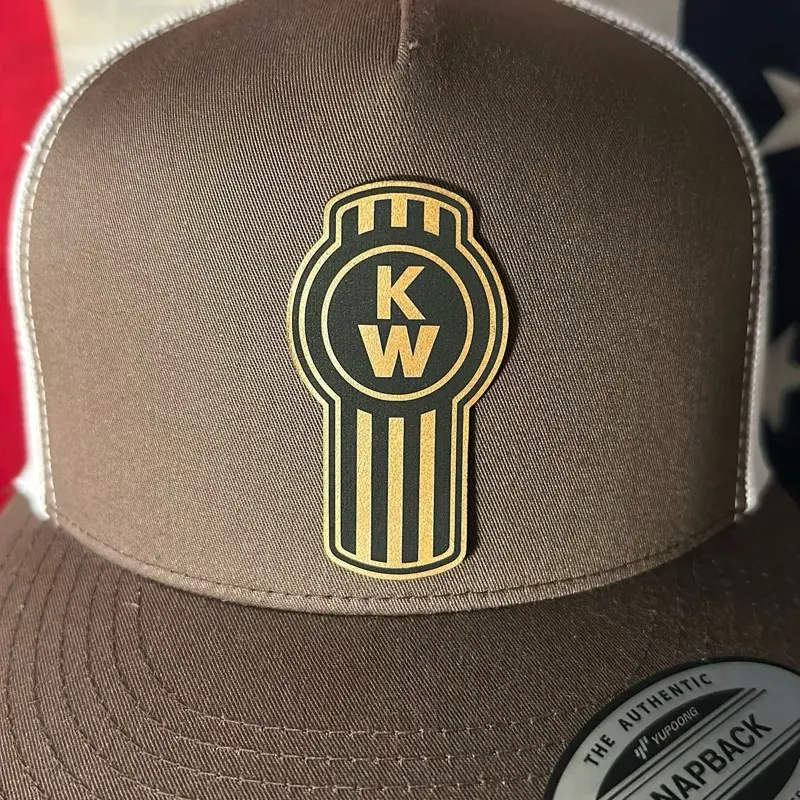 Kenworth Trucker Hat with Leather Style Patch - TikTok Shop display picture 1