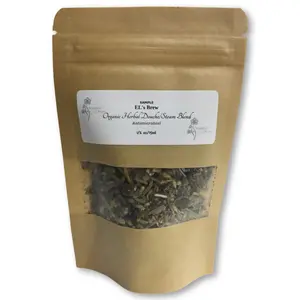EL's Brew: Organic Herbal Steam/Douche Blend ANTIBACTERIAL 1/2oz.Sample Size