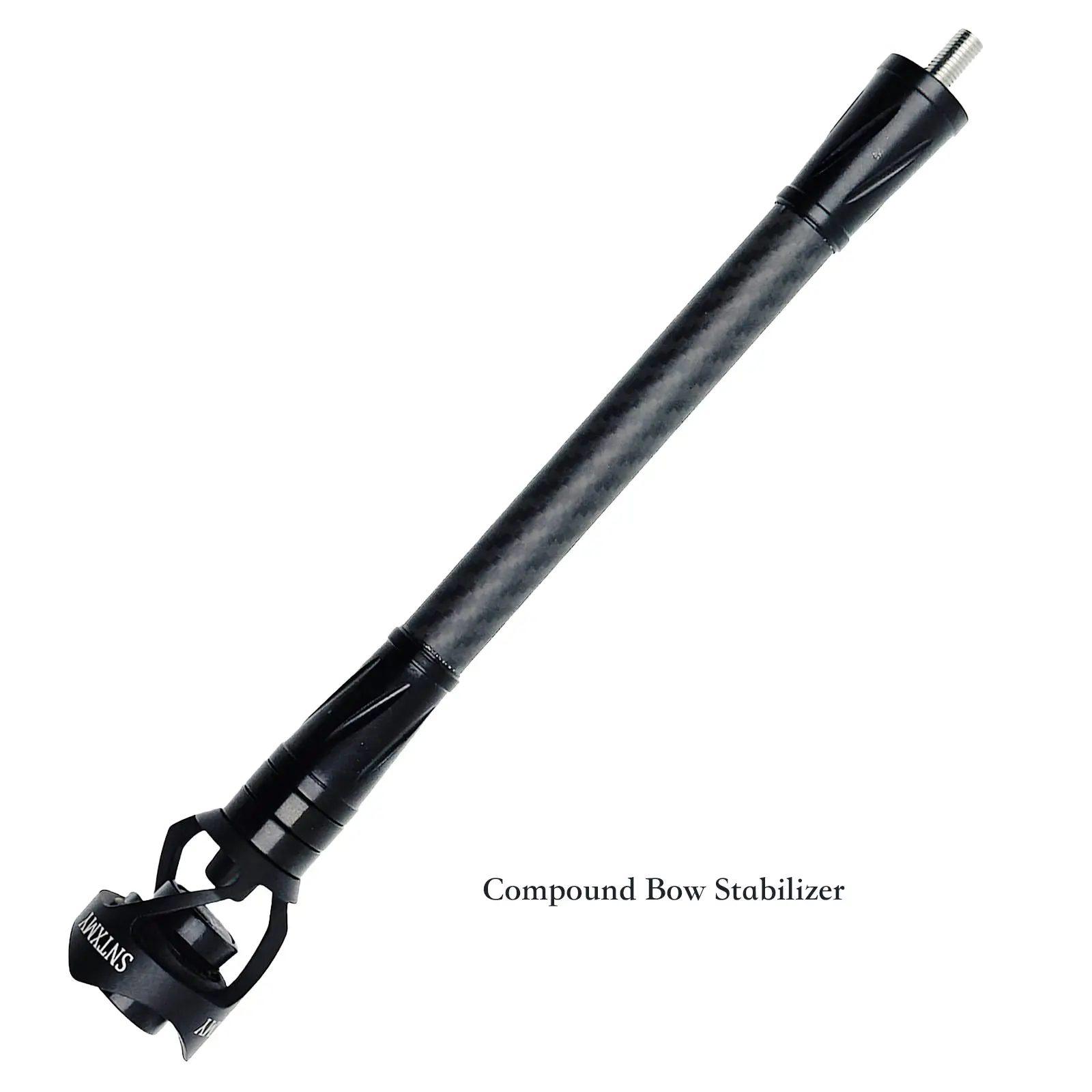 Carbon Bow Stabilizer with Weights, Vibration & Noise Reduction for Compound Bow