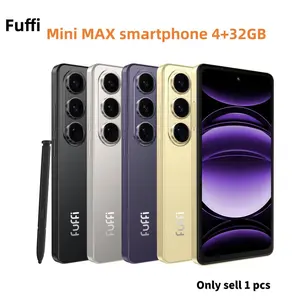 FUFFi-S26 PRO Mini MAX smartphone, 5.5-inch screen, 4+32GB RAM, 5MP+13MP high-definition camera, unlocked 4G network, 2500mAh battery, Android fashion phone, supports stylus/dual SIM dual standby/GPS navigation