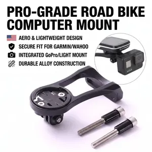 Bike Out-Front Handlebar Mount｜Extension Mount for Garmin Edge, Action Cameras & NiteRider Lights｜Cycle Accessory Must-Have