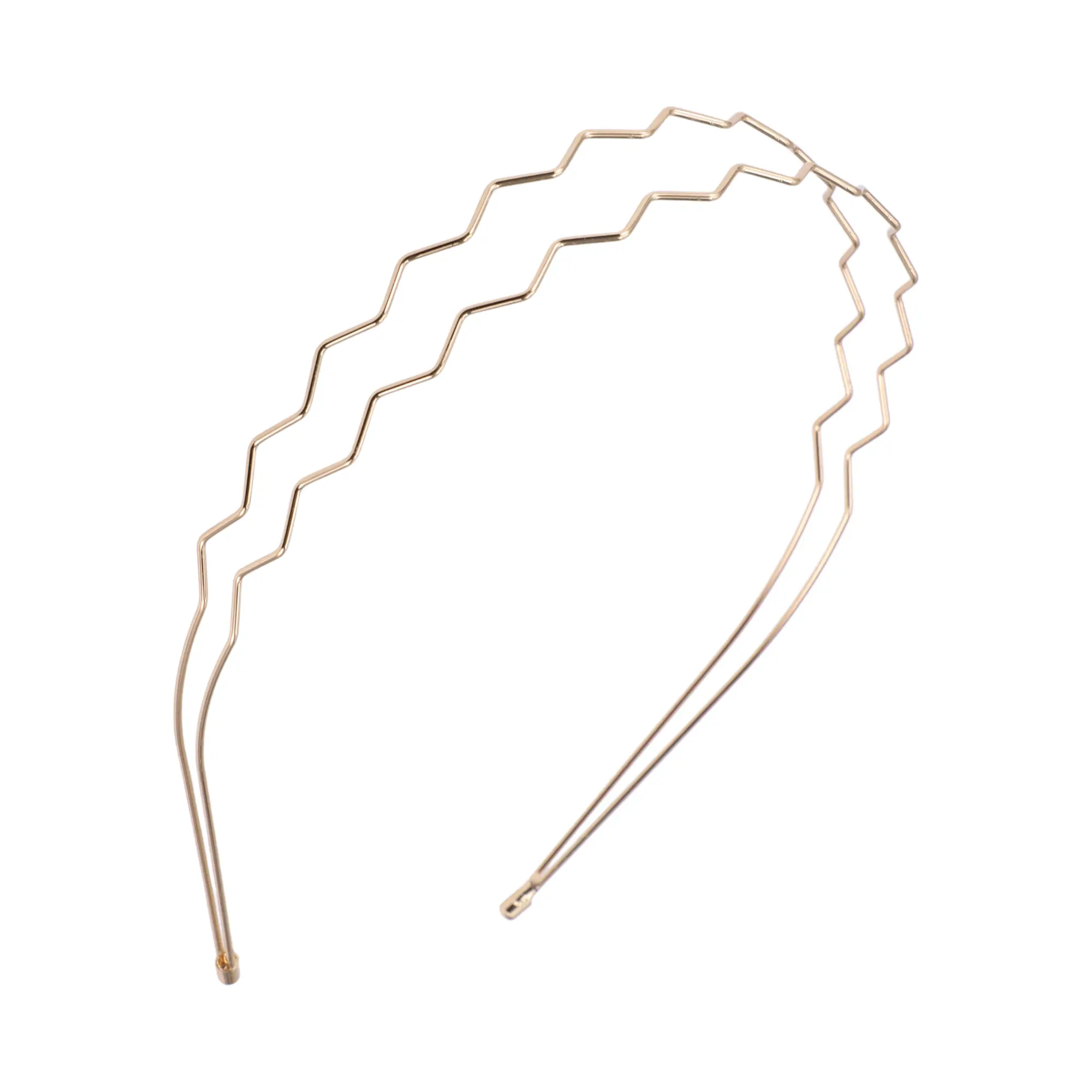 Unique Bargains Women's Double Row Wave Headbands 1 Pc