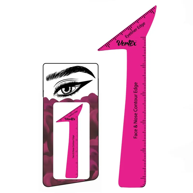 Eyeliner Stencil - Single-Piece Precision Makeup Tool, Creates Smooth Lines, Helps Achieve Perfect Winged Edges, Ideal for Beauty & Personal Care