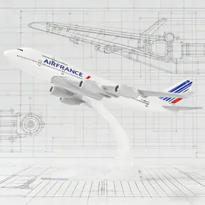 1:400 Scale Boeing 747-400 Die-Cast Metal 16cm Detailed Collector Model for Adult Men Aviation Enthusiasts Perfect Display for Home Office Great Christmas and Birthday Gift