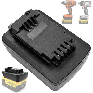Adapter for  18V/20V Li-  to  20V LBXR2020 LBX20 LBXR20 , to Porter  PCC685L PCC682L , Work with Black & Decker/ 20V Power Tools