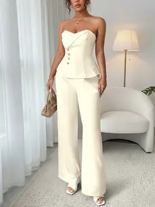 The Ivory Luxe Two-Piece Set