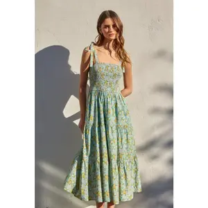 Citrus 🍋‍🟩 Garden Maxi Dress