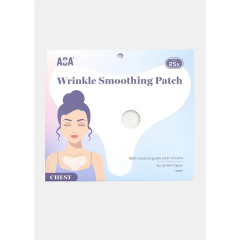 AOA Silicone Anti-Wrinkle Reusable Patch - Chest Area, Locks Moisture for Beauty & Personal Care Facial Beauty Device