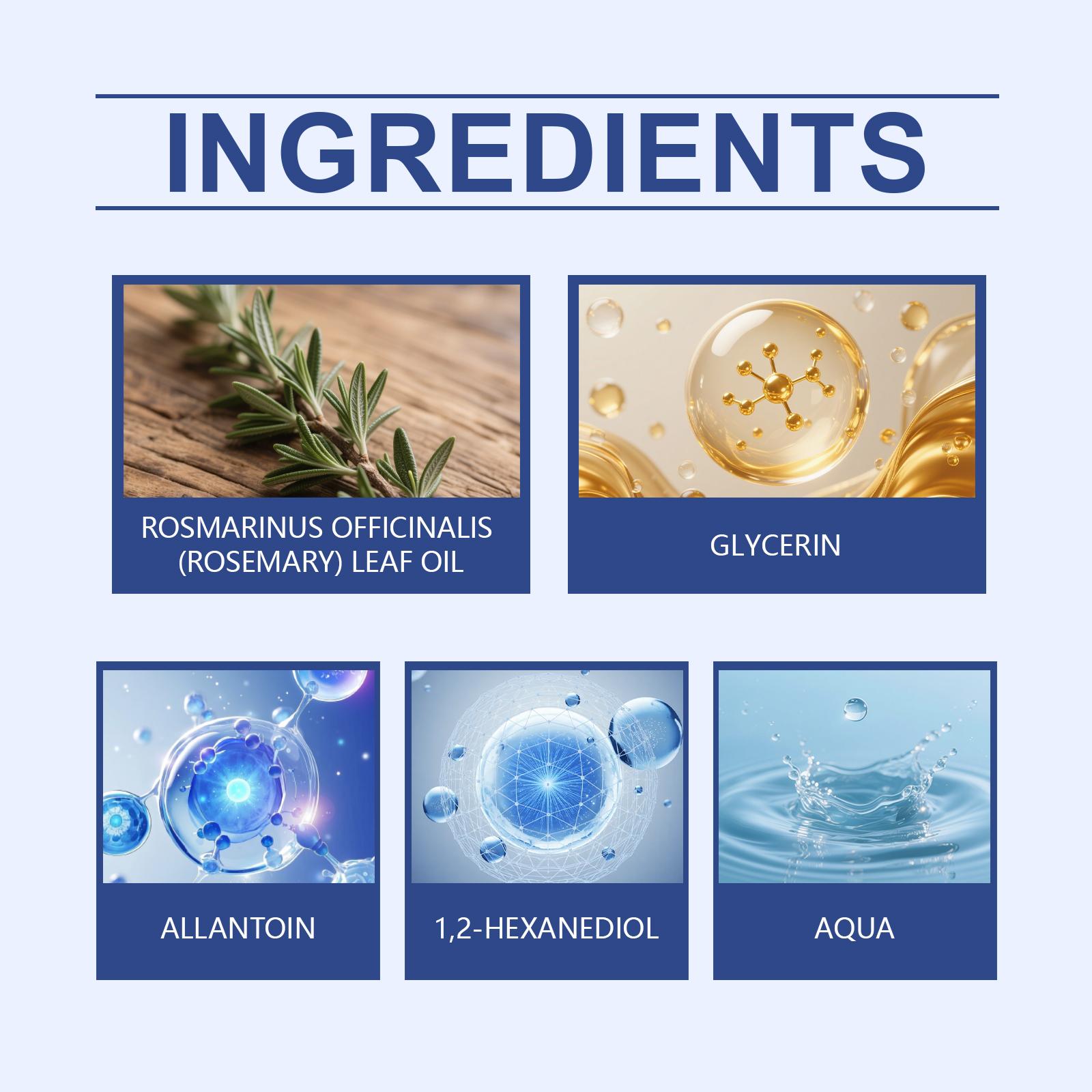 Nourishing Hair Essence Liquid Deeply Moisturizes & Nourishes Hair Follicles, Protects & Soothes the Scalp, Provides Intensive Nutrient Care, Helps Reduce Breakage, Supports Hair Growth for Thicker, Fuller, Stronger & Healthier-Looking Hair