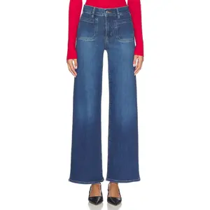 FRAME The Slim Palazzo Modernist Pocket in Savior