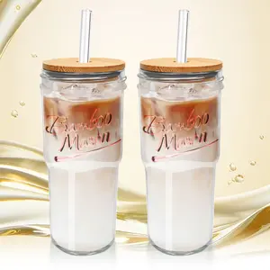 24 oz Mason Jar  with Lids and Straws Car Cup Holders,Travel Coffee Tumblers,Valentines Gifts for Her Bottled Portable