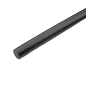 3/8" x 4' Fiberglass Whip Rod ONLY Black