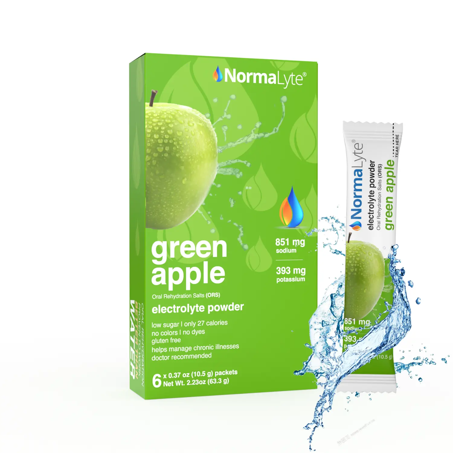 NormaLyte Apple  - 6 Stick Box