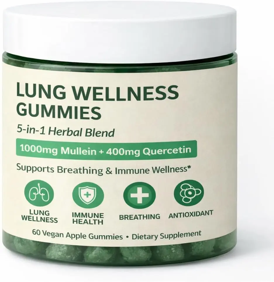 b.Ready Daily Wellness Gummies – Plant-Based Chewable Gummies, Vegan, 60 Count