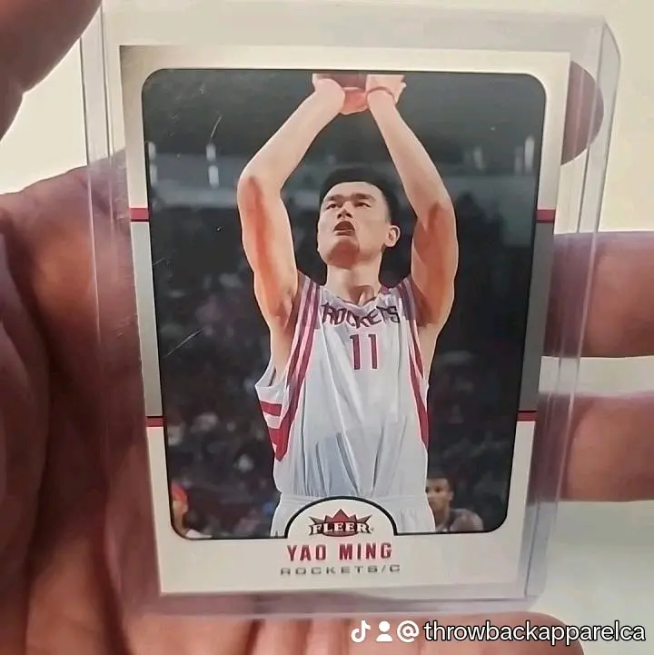 Yao Ming 2006 Fleer