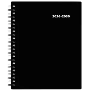 2026-2030 Monthly Calendar/Planner - From January 2026 to December 2030, 5-year calendar, 14.5 cm x 21.1 cm, suitable for home, office, and gift - High-quality paper notebook, elegant design, perfect New Year gift choice