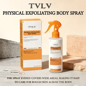 Body Exfoliating Spray, Gentle Dead Skin Remover, Dead Skin Removal, Deep Cleansing, Moisturizing, 220ML, Unisex, for Arms Knees Feet, Lazy Care Tool, Body Exfoliator