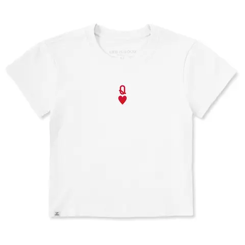 Women's Queen of Hearts Crusher-LITE Shrunken Tee