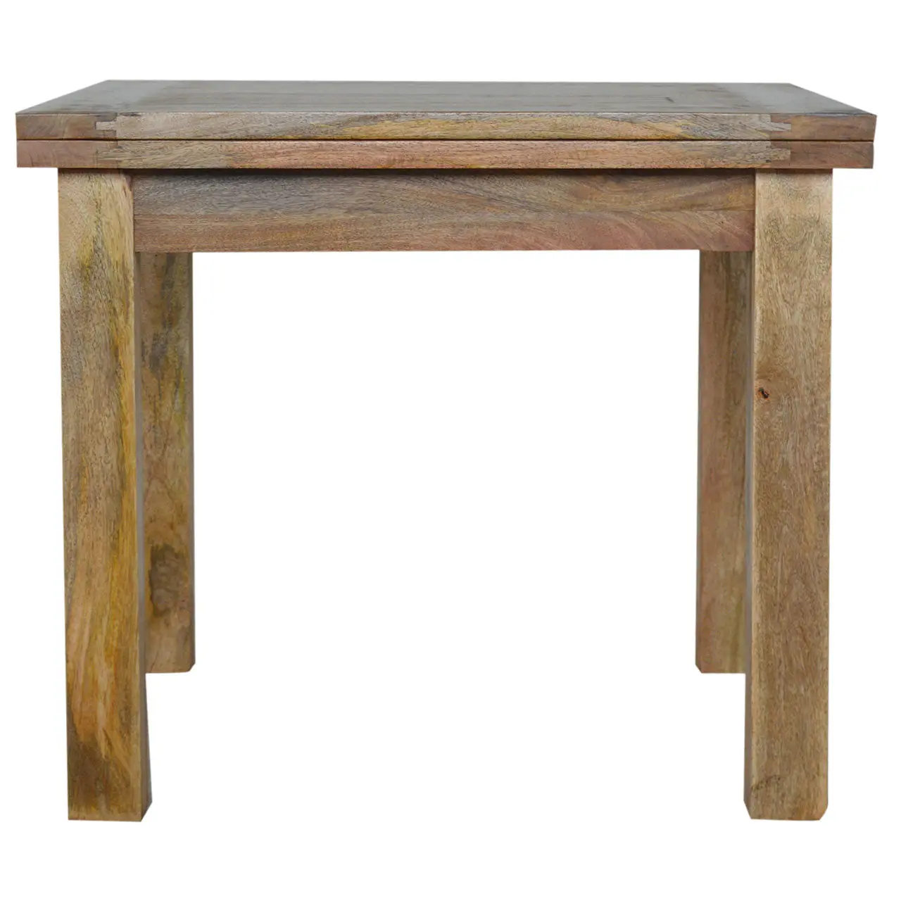 Extendable Butterfly Dining Table – Solid Mango Wood