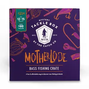 Tackle Box Motherlode Bass Fishing Crate