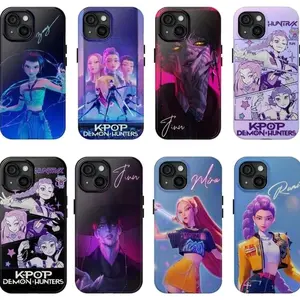 Derpy And Sussy K-Pop Demon Hunters Phone Case, Trending Phone Cases Phone Cover Hard Case Tough Phone Case
