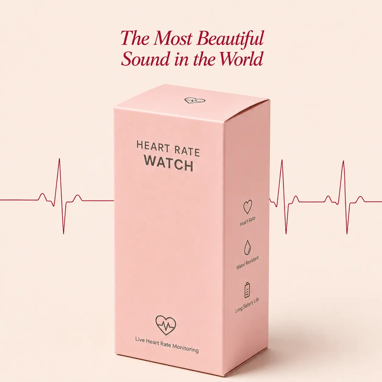 TikTok Shop Grand Sale Square Styles Smart Wristband, Real-Time Heart Rate Monitoring Daily Wellness Tracker, Lightweight Square Screen Wrist Watch for Adults & Kids, Daily Wear & Outdoor Casual Use Wearable Wristwatch