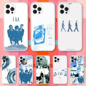 Wave To Earth Summer Flows Phone Case For iPhone 16,15,14,13,12,11 Pro,Max,Plus,X,XS,XR,Plus,SE,Mini Transparent Silicone Soft