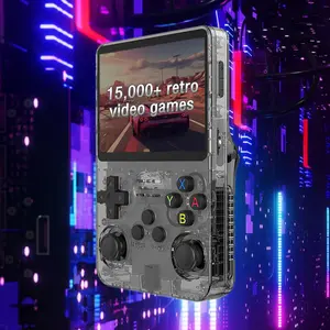 Portable Retro Gaming Console Linux System 3.5 IPS Large Screen Protection 32G+64G TF Card 15000+ Preinstalled Games