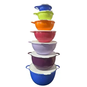 Tupperware 7 pc Thatsa Bowl Collection - Set of Tableware with Lids, Airtight, Ideal for Serving