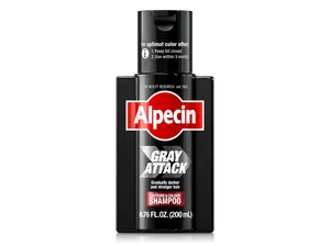 Alpecin Gray Attack Caffeine & Color Shampoo, 6.76 Fl Oz