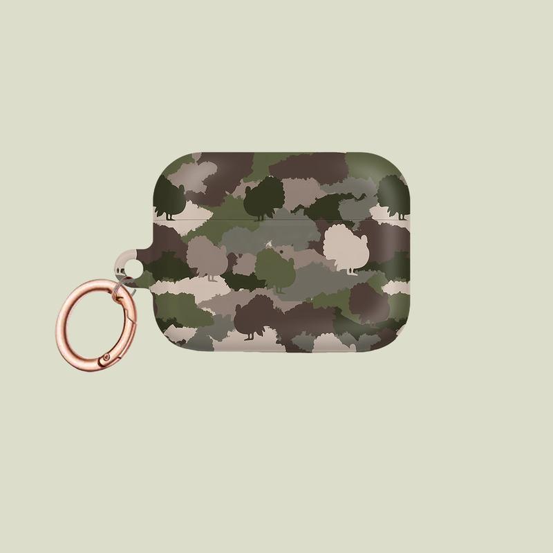 Trendy Cow, Camo & Leopard Print AirPods Case with Keychain – Protective Cover for AirPods Pro 1 2 & Gen 1 2 3 4