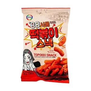 SURASANG 88 Seoul Tteokbokki Snack 130g - Authentic Korean Spicy Rice Cakes, Ready-to-Eat Instant Food