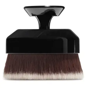 Artistry Future Glow Foundation Brush with Black Handle and Brown Bristles for Makeup Application