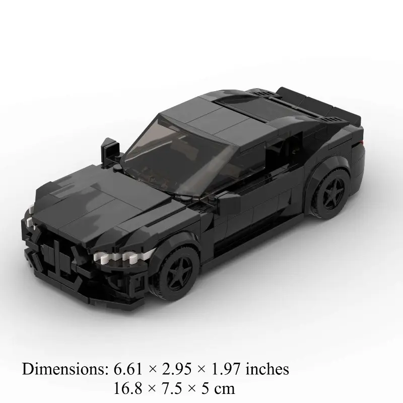 DIY Building Block Toy Car M4 Model Racing Sports Model Kit Block Assembly