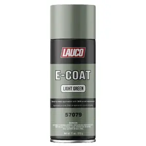 E-Coat Light Green 11 Oz Aerosol Spray Can (DTM) Automotive Primer, Restoration, Olive Ecoat Finish - 57079