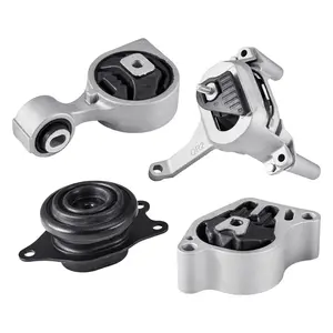 VEVOR Engine and Transmission Motor Mount Kit Replacement, Set of 4, Compatible with 2007–2017 Nissan Altima 2.5L L4, Replace OE #   A4350, A4353, A4340, A4339, Secure Support, Aluminum Alloy, Exact Fit