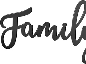 Family Signs for Home Decor Wall,Family Wall Decor Rustic Letter Signs (style2)