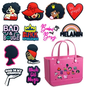 Bag Charms Compatible For Bogg Bags Accessories Decoration Fits Simply Southern Beach Totes Rubber